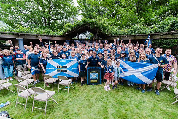 Tartan Army Group Check Presentation