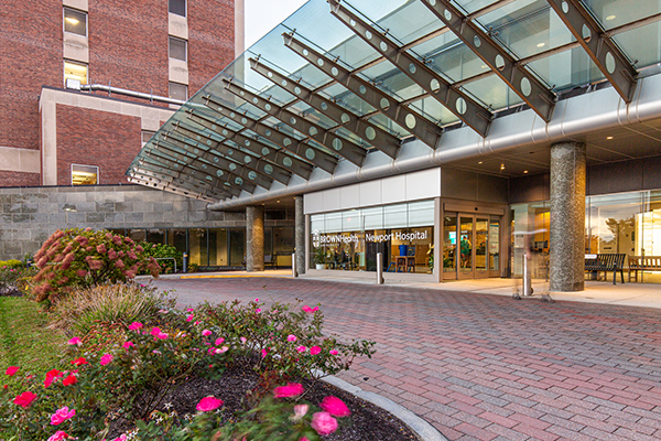 Newport Hospital Front Door