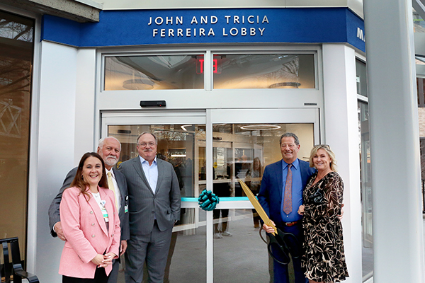RI hospital lobby dedication
