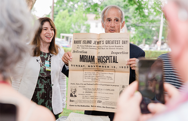 The Miriam Hospital time capsule