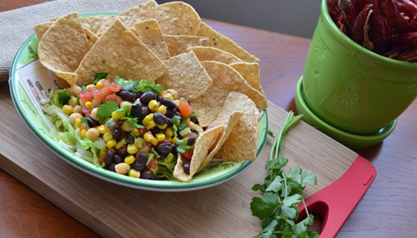 bean and corn dip