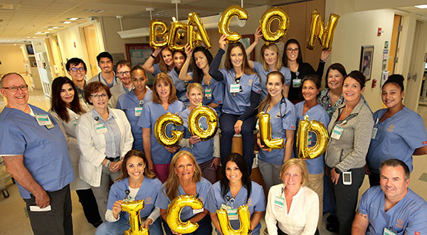 Intensive Care Unit Earns Gold