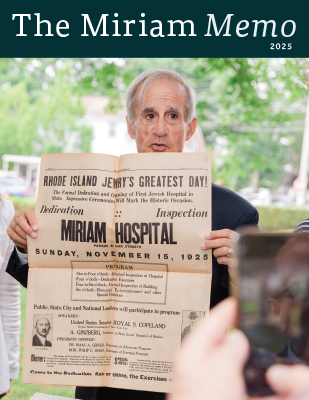 The Miriam Hospital Miriam Memo 2025
