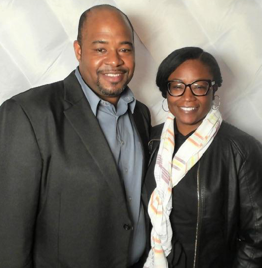 grateful patient Joanna with her husband Emmett